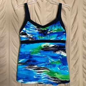 Caribbean Joe tankini top